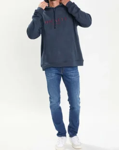 Homme Hackett London Sweats^Sweat Enfilable Hackett bleu