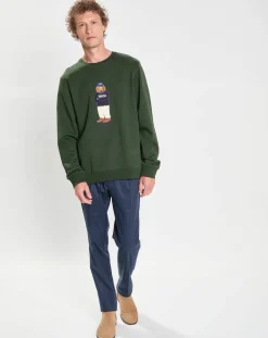 Homme Hackett London Sweats^Sweat Harry Dog vert