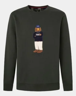 Homme Hackett London Sweats^Sweat Harry Dog vert