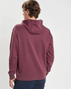 Sweat Hoodie Aston Martin Racing Embossé bordeaux-Hackett London Sale