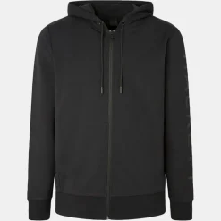 Homme Hackett London Sweats^Sweat Hoodie zippé Mix noir