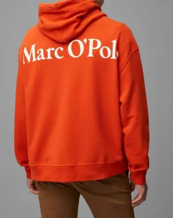 Homme Marc O'Polo Sweats^Sweat Hoody Logo Coton Organic orange