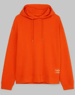 Homme Marc O'Polo Sweats^Sweat Hoody Logo Coton Organic orange
