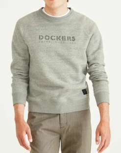 Sweat Icon Crewneck gris chiné-Dockers Discount