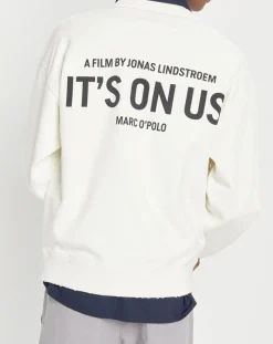 Homme Marc O'Polo Sweats^Sweat It'S On Us Print écru