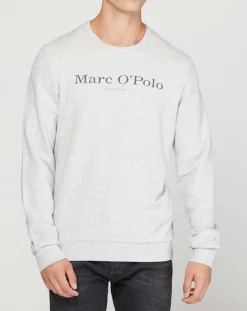 Sweat Logo gris chiné-Marc O'Polo New