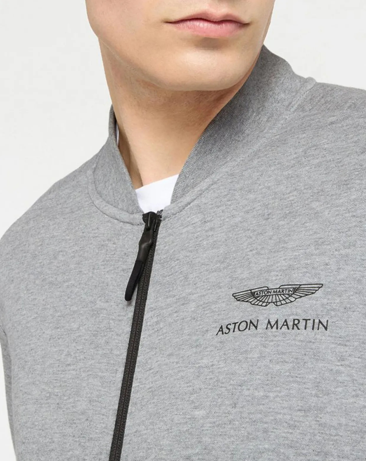 Sweat Motard Aston Martin Racing gris clair-Hackett London Online
