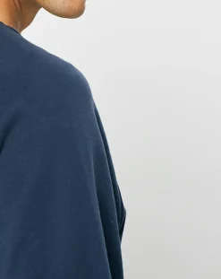 Sweat Raglan Crew bleu marine-Hackett London Best