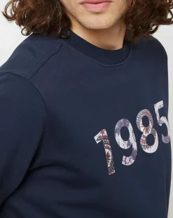 Sweat Sparte 1985 Liberty bleu marine-Oxbow Clearance