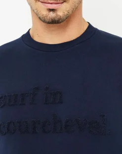Sweat Surf in Courchevel bleu marine-Cuisse de Grenouille Outlet