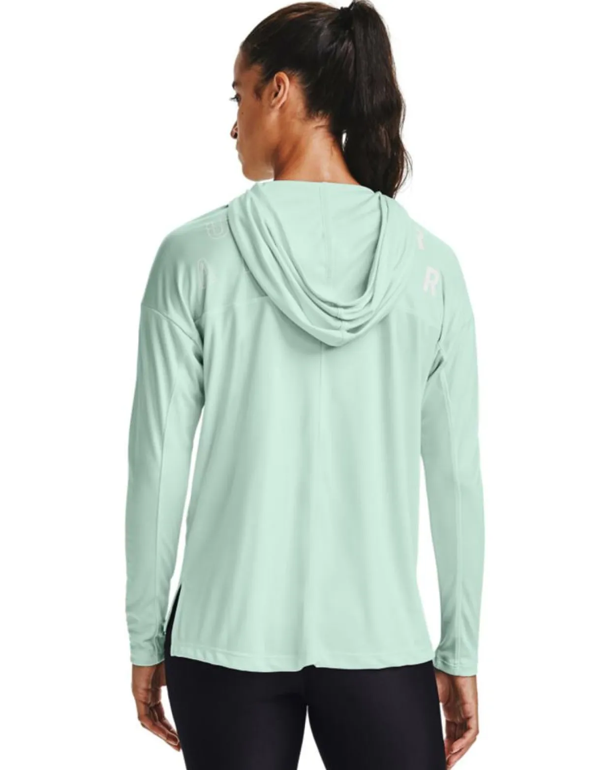 Sweat technique à capuche Tech vert clair-Under Armour Discount