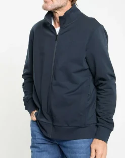 Sweat zip montant Sport bleu marine-Hackett London Best