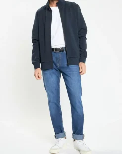 Sweat zip montant Sport bleu marine-Hackett London Best