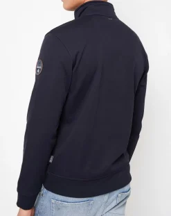 Homme Napapijri Gilets Et Cardigans^Sweat zippé Bairo bleu