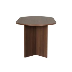 Table à manger Sablin noyer - 180x75x89.5 cm-Homitis Outlet