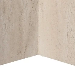 Table à manger Sablin travertin - 180x75x89.5 cm-Homitis New