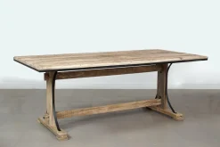 Table a manger Manguier Pondicherry Beige - 200x100x76 cm-Bois & Chiffons Sale