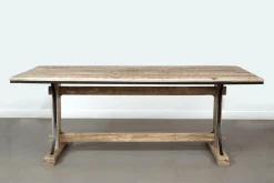 Table a manger Manguier Pondicherry Beige - 200x100x76 cm-Bois & Chiffons Sale