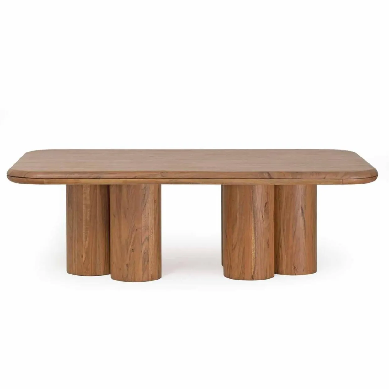 Table basse 140 cm Acacia Maglan Marron - 140x80x45 cm-Bois & Chiffons Sale