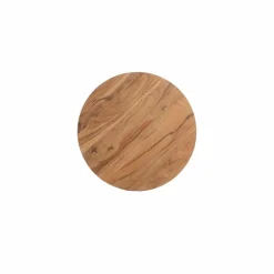 Table basse bois ronde 70 cm Acacia Dimona Naturel - 70x70x40 cm-Bois & Chiffons Online