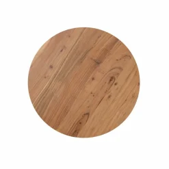 Table basse ronde 60 cm Acacia Dimona Naturel - 60x60x40 cm-Bois & Chiffons Discount
