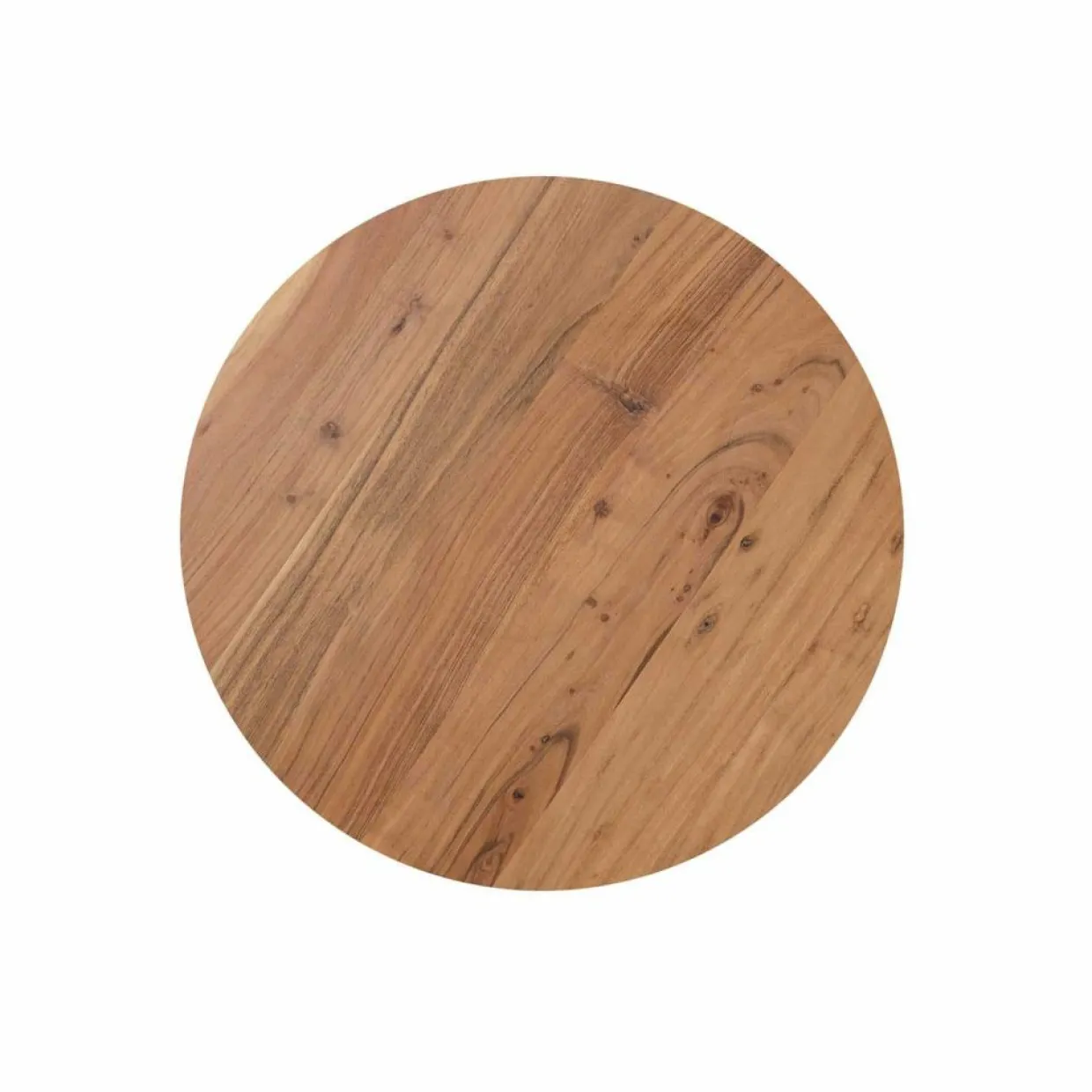 Table basse ronde 60 cm Acacia Dimona Naturel - 60x60x40 cm-Bois & Chiffons Discount