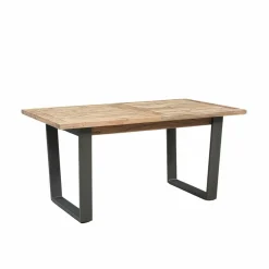 Bois & Chiffons Tables^Table de repas extensible Acacia Forest Brut - 160x90x76 cm