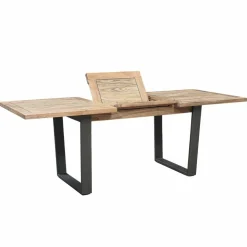 Bois & Chiffons Tables^Table de repas extensible Acacia Forest Brut - 160x90x76 cm