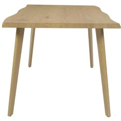 Table Extensible 6 à 8 Personnes Calypso marron - 210x90x76.5 cm-Home Deco Factory Best