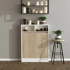 Wooden Art Tables^Table pliable Bracked ecru - 70x90x15 cm