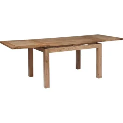 Bois & Chiffons Tables^Table rectangulaire à rallonges acacia gordon marron - 130x90x78 cm