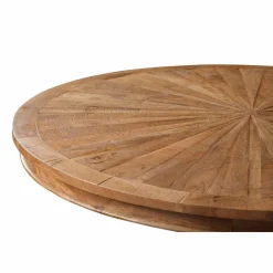 Table ronde manguier solaris naturel - 135x135x76 cm-Bois & Chiffons Best