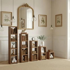 Bois & Chiffons Etagères^Étagère H50 cm Acacia Florence Marron - 50x35x50 cm