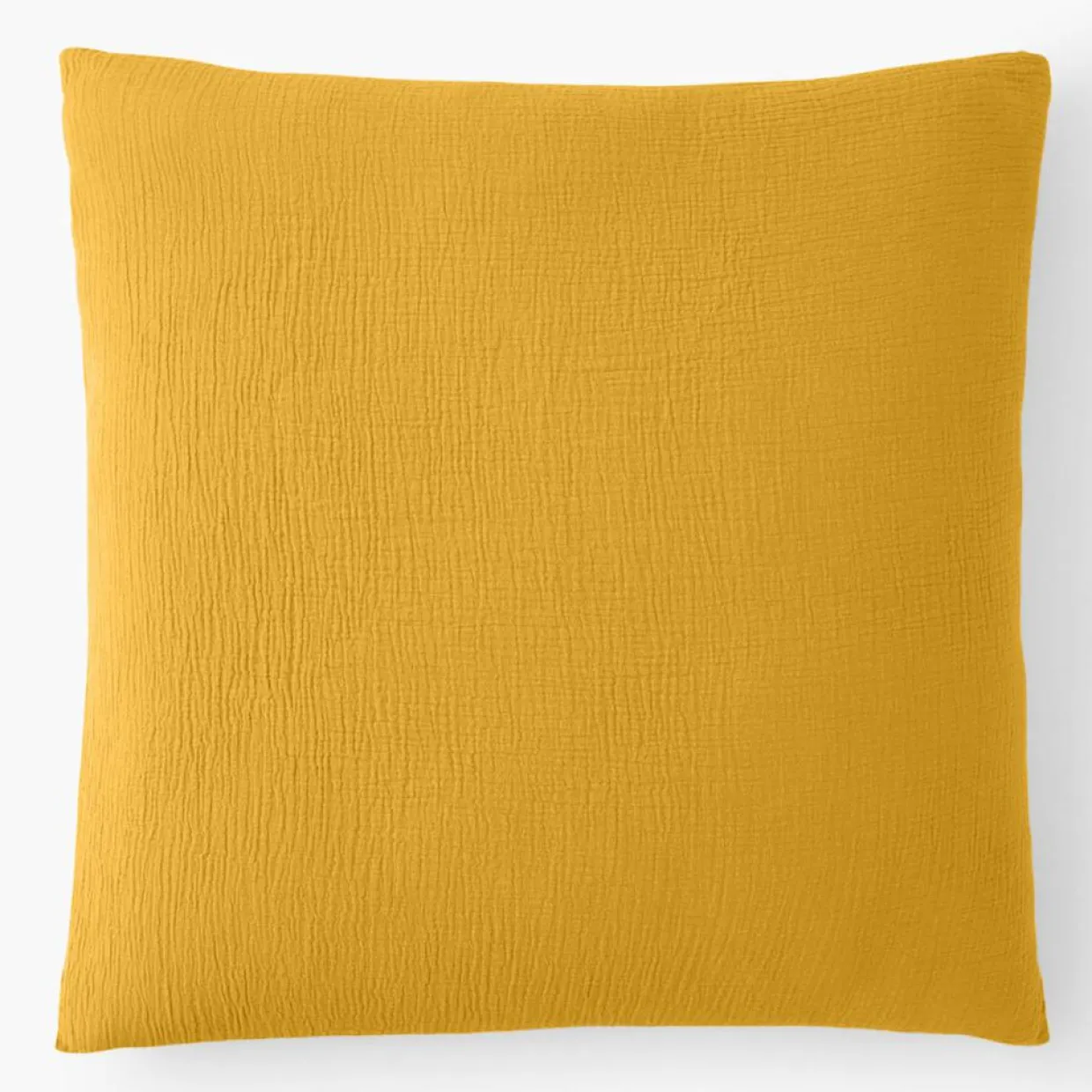 Baton Rouge Linge De Lit, Ensembles^Taie d'oreiller 100% Gaze de coton jaune