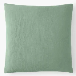 Taie d'oreiller 100% Gaze de coton verte-Baton Rouge Hot
