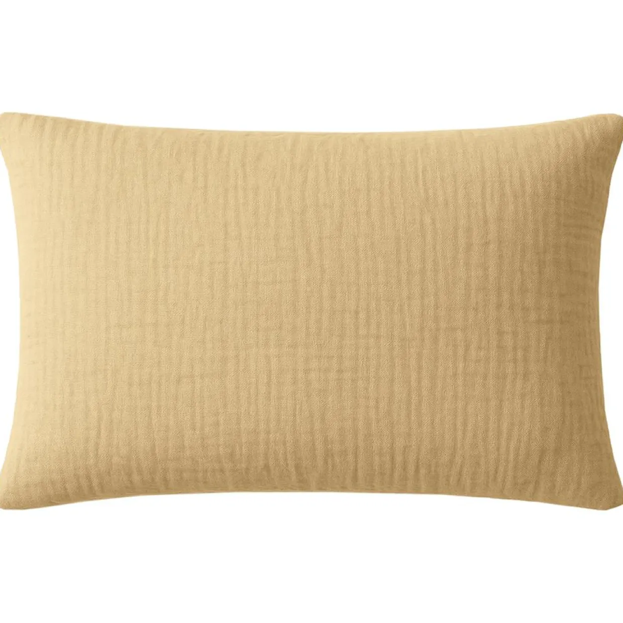 Baton Rouge Linge De Lit, Ensembles^Taie D'oreiller 100% Gaze de Coton Lavé ecru naturel