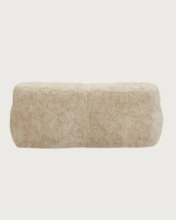 Uniqka Canapés^Teddy - Canapé 2 places en tissu fourrure imitation mouton