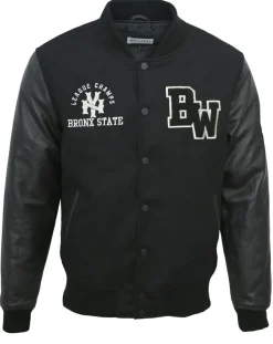 Teddy en Laine & Cuir Bron noir-Blue Wellford Online