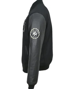 Teddy en Laine & Cuir Bron noir-Blue Wellford Online