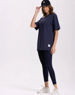 Tee Shirt Oversize bleu marine-Onamaste Outlet