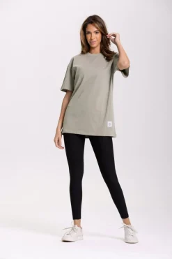 Tee Shirt Oversize gris-Onamaste New