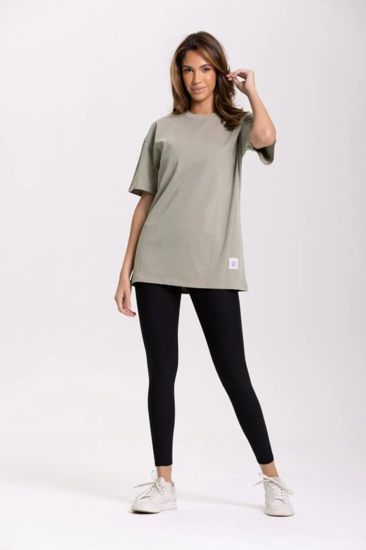 Tee Shirt Oversize gris-Onamaste New