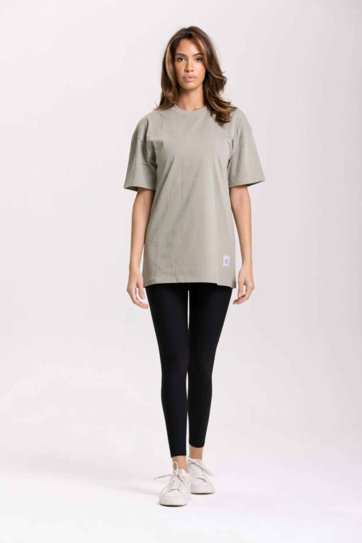 Tee Shirt Oversize gris-Onamaste New