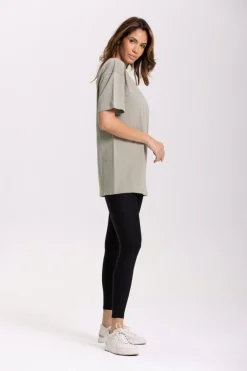 Tee Shirt Oversize gris-Onamaste New