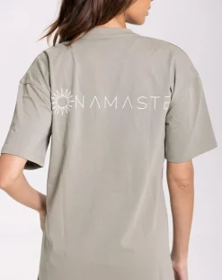 Tee Shirt Oversize gris-Onamaste New