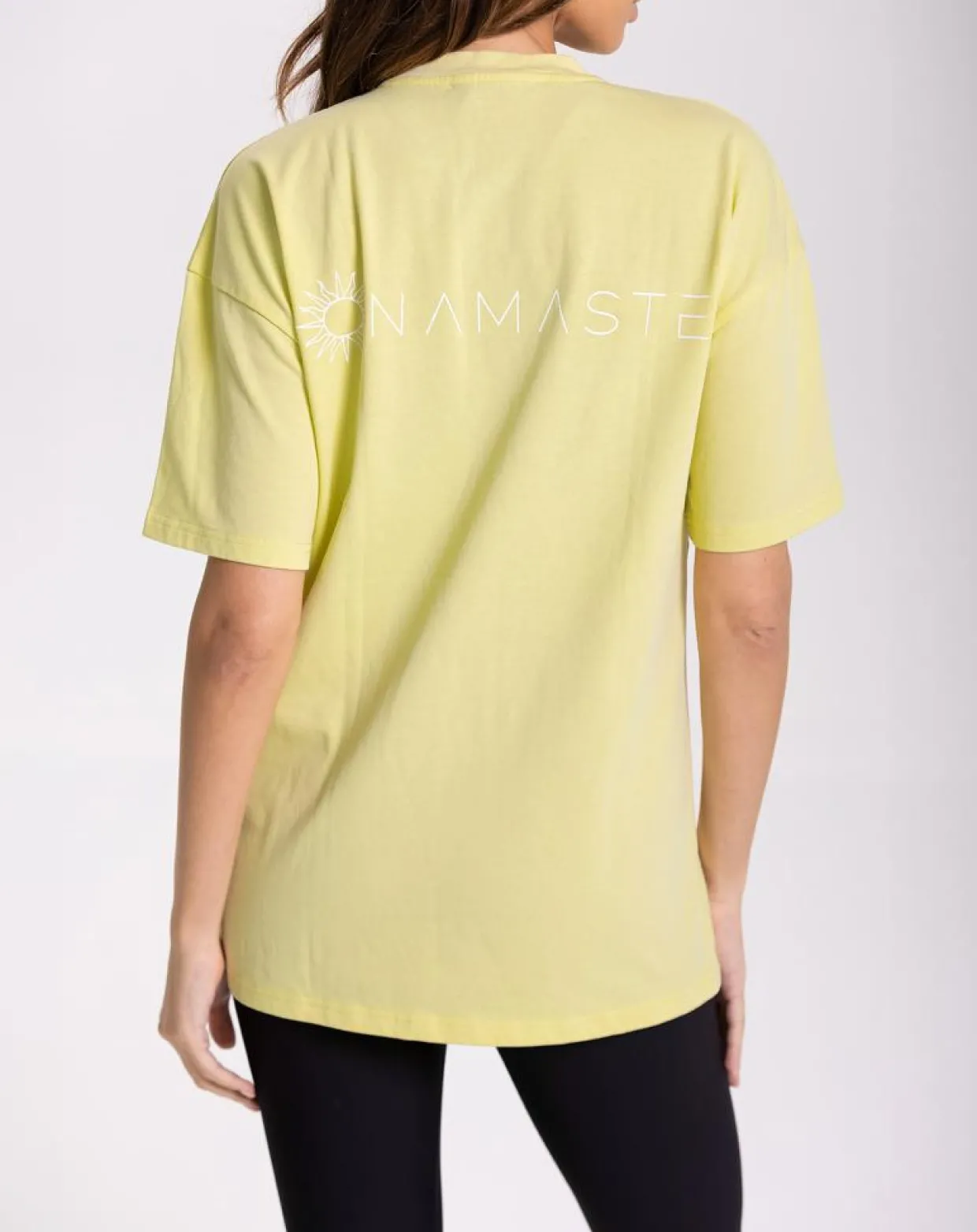 Tee Shirt Oversize jaune-Onamaste Hot