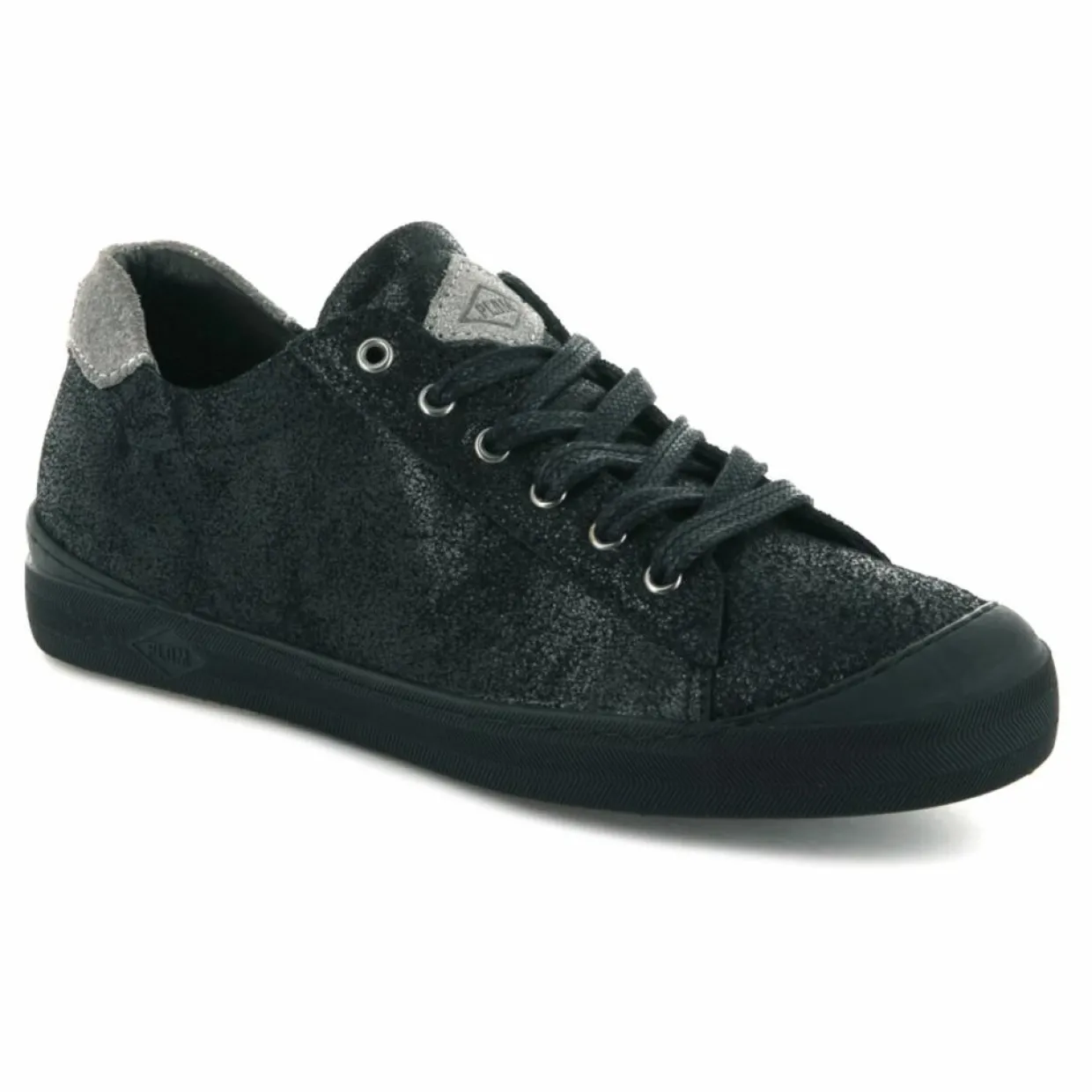 Tennis en Cuir Nocera noires-Palladium Best