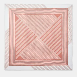 Étole Bobby rose - 130x100 cm-Galeries Lafayette Outlet