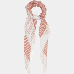 Étole Bobby rose - 130x100 cm-Galeries Lafayette Outlet