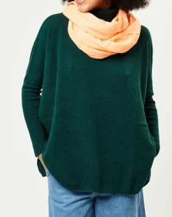 Étole Foil orange clair - 180x87 cm-Galeries Lafayette Outlet